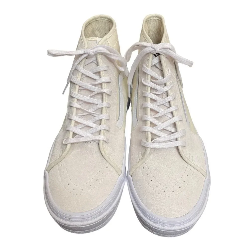 VANS Sentry Sk8-Hi Men's Women's Marshmallow Sneakers NEW 10.5  12